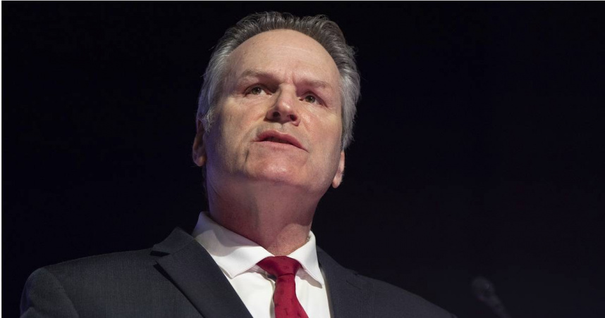 阿拉斯加州州長鄧利維（Mike Dunleavy）。（圖／達志／美聯社）