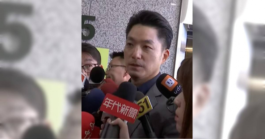 蔣萬安表示，如果台灣沒有光復，「請問賴總統是哪一國總統？請問民進黨官員遵守是哪一國憲法？」。（圖／截自中天電視直播）