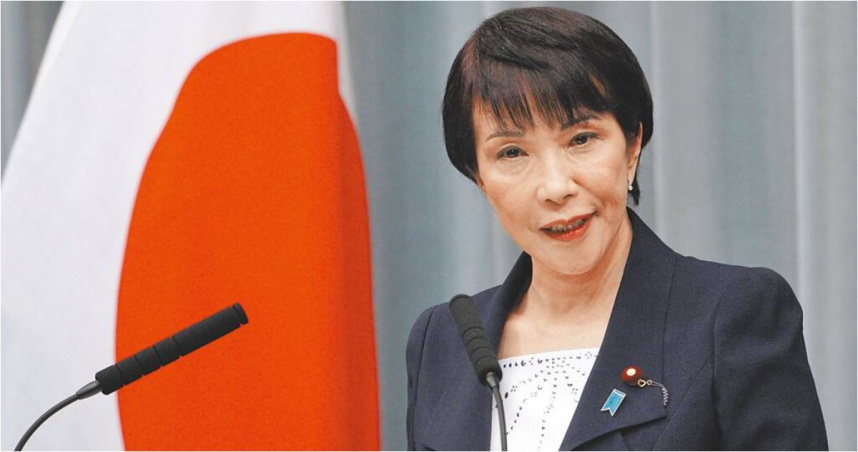 高市早苗成為新任日本自民黨總裁，預訂於10月15日的國會臨時會正式接任首相。（圖／美聯社）