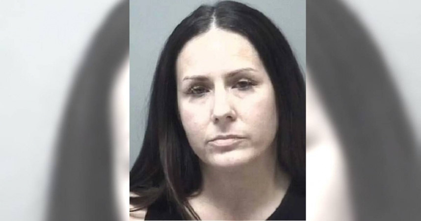 她是母親也是被告！與14歲少年生子遭起訴，對象竟是女兒舞伴。（圖／Tazewell County Sheriff's Office）