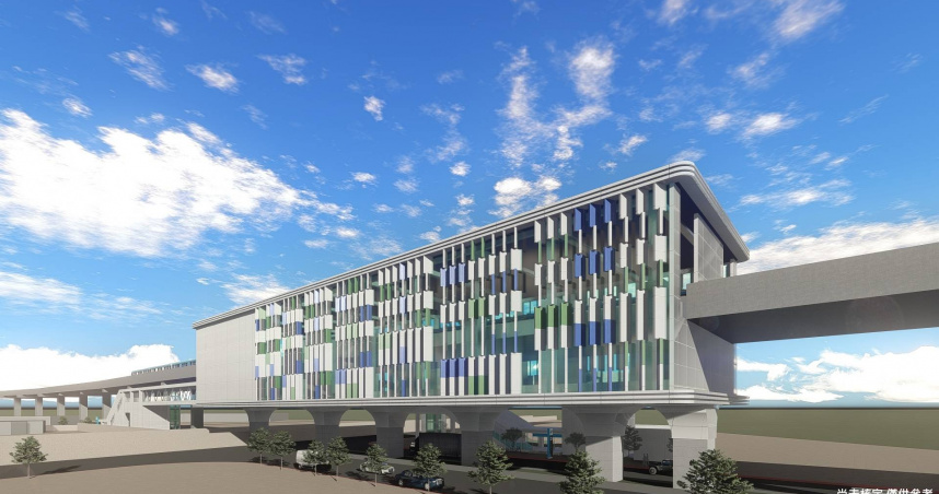 基隆捷運SB18車站模擬圖。（圖／取自新北市政府網站）