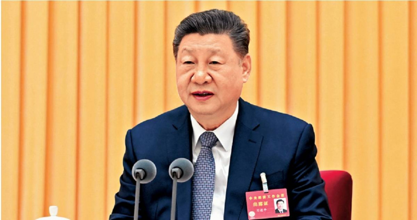 中國國家主席習近平。（圖／翻攝自《新華社》）