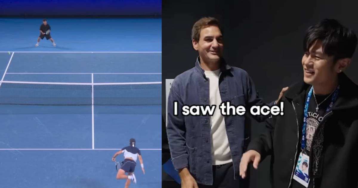 周傑倫澳網秒敗費德勒笑問反應 好糗！