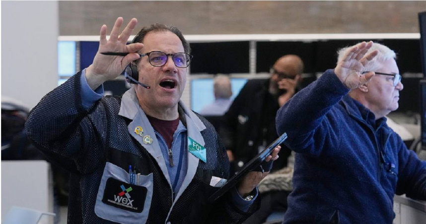 美股指期貨於美東時間1日晚間走低。（示意圖／達志／美聯社）