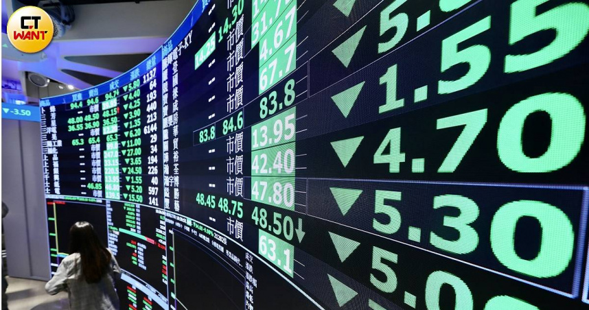 台股29日目前來到39,411.78點，跌109.95點，跌幅達0.28%。（示意圖／黃耀徵攝）