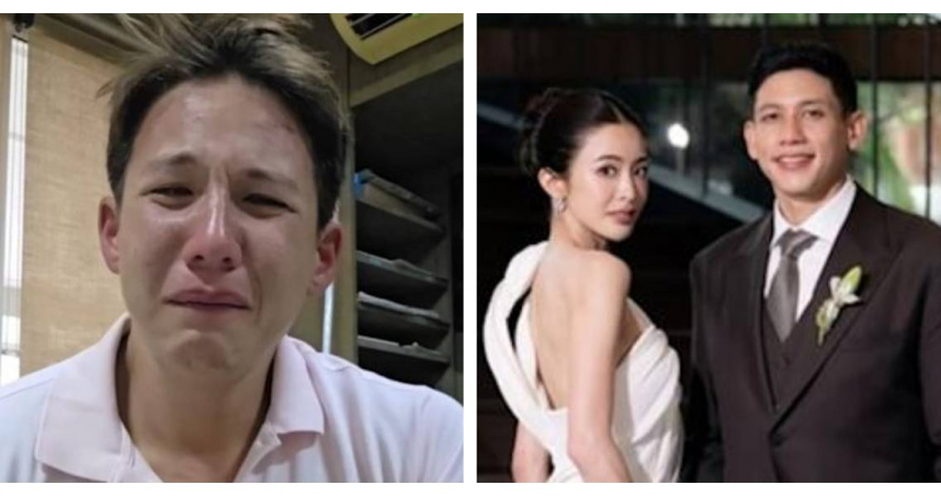 泰國勝獅集團爆出豪門醜聞， 賽伊（左）拍片崩潰控訴，揭露遭哥哥性侵12年的痛苦經歷。（圖／翻攝自臉書，PsiScott、IG，wjmild）