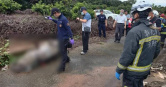 彰化縣芬園鄉26日上午驚傳命案，林姓犯嫌稍早遭拘提到案，但他否認殺人，僅坦承棄屍。（圖／翻攝畫面）