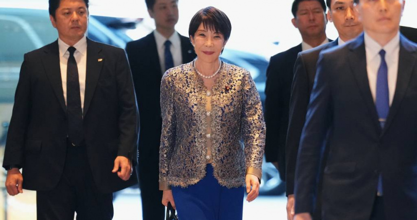 日本首相高市早苗17日進行內閣改組，「第二次高市改造內閣」正式名單出爐。（圖／達志／美聯社，下同）