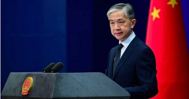 圖為大陸外交部發言人汪文斌。（圖／中新社）