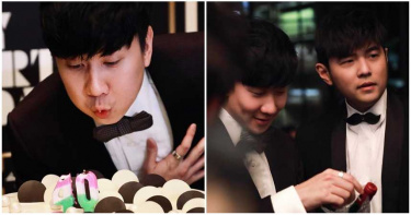 林俊傑27日歡慶40歲生日合體周杰倫。（圖／翻攝自Facebook／林俊傑）