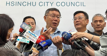 被問是否有藍營立委參選人來談該區域不提人選,柯文哲表示,有也不會告訴記者。(圖/報系資料照)