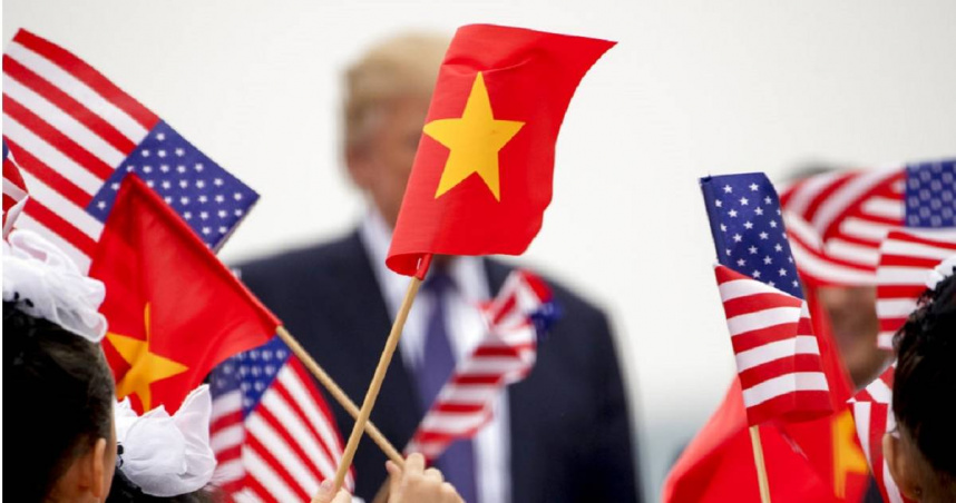 川普4日在社群平台發文，表示越共總書記蘇林與他通話時表示，越南願意把對美關稅「降到０」。消息傳出後，在越南設有大型製造廠的企業股價於週五（4日）大幅反彈。（示意圖／達志／美聯社）