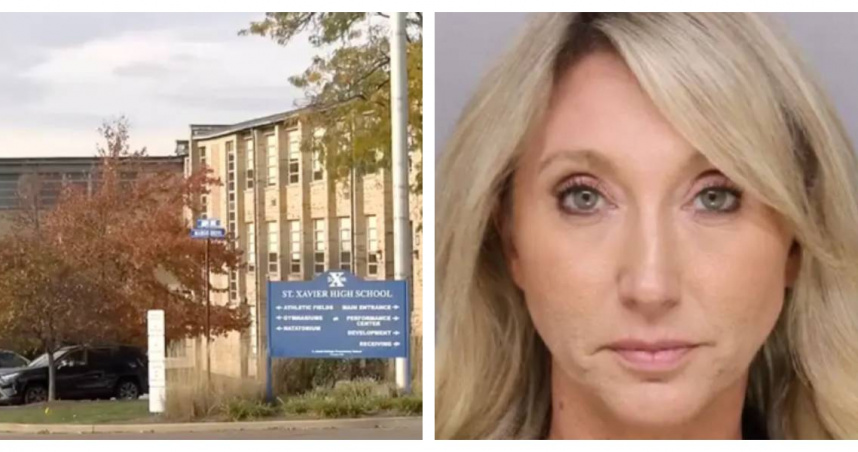 女輔導員納特莉被判3年，當庭淚灑法庭痛哭失控。（圖／翻攝自FOX 19、Hamilton County Sheriff's Office）