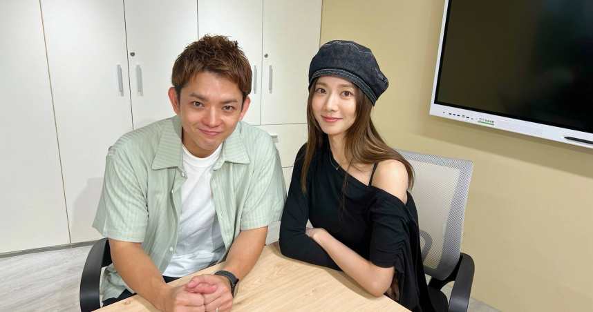 Dance Flow日本主唱Takeshi與蔡黃汝合唱〈迷人的危險〉。（圖／晴空鳥提供）