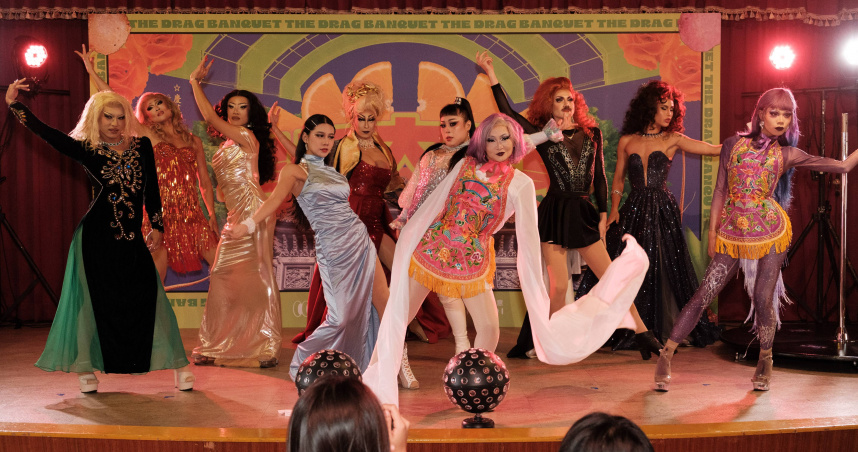 變裝皇后Sandra Hoe舉辦皇后大辦桌。（圖／Sunday Sisterhood提供）