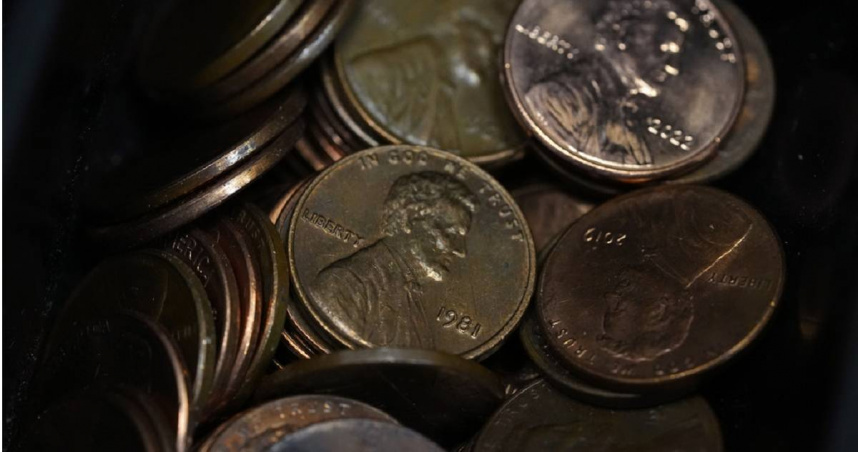 美國1美分硬幣（one-cent coin）即將走入歷史。（圖／達志／美聯社）