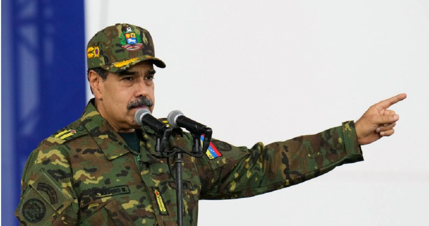 委內瑞拉總統馬杜洛（Nicolas Maduro）。（圖／達志／美聯社）