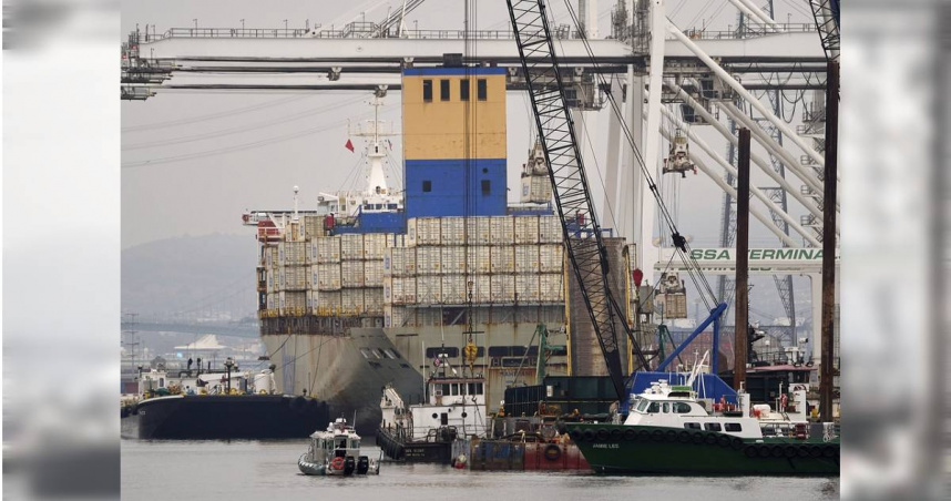 美國川普（Donald Trump）政府於美東時間13日公布1項重建美國造船業與其他海事產業的計畫。（示意圖／達志／美聯社）