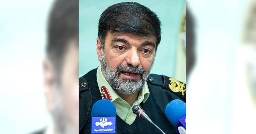伊朗警察總長拉丹（Ahmadreza Radan）。（圖／翻攝自維基百科）
