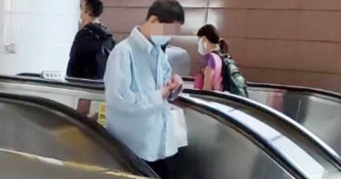 襲臀狼出沒板南線 高壯男「被贓到」手狂抖