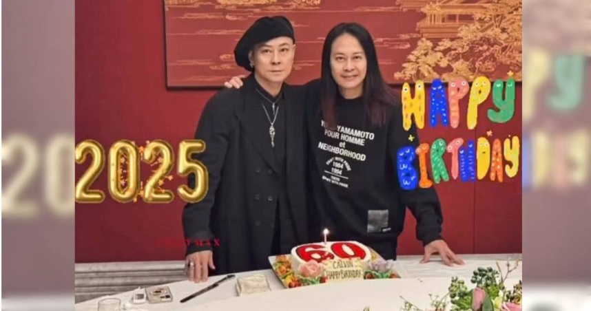 蔡一智（右）日前與蔡一傑合體慶生。（圖／翻攝蔡一智IG）