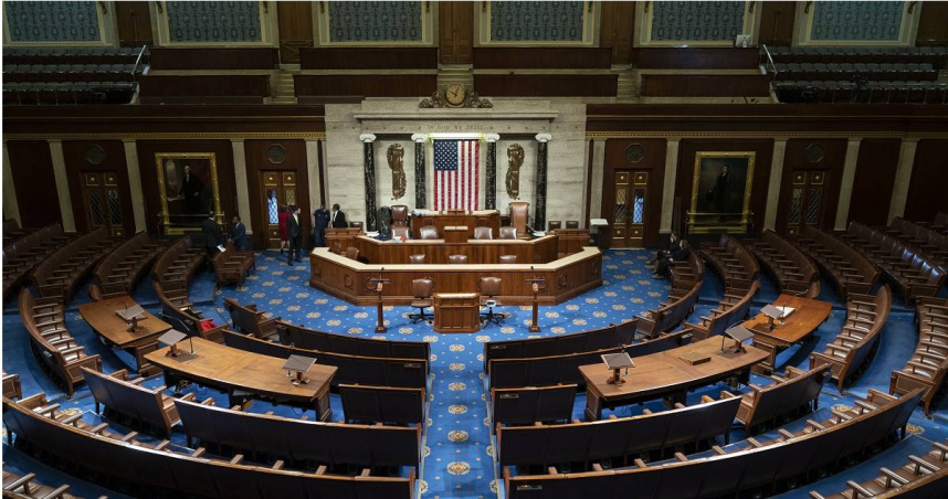 美國聯邦眾議院通過HR 33號《美台快速雙重稅收減免法案》（The United States-Taiwan Expedited Double-Tax Relief Act）。（圖／達志／美聯社）