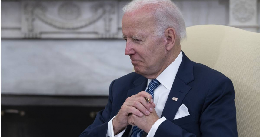 美國總統川普（Donald Trump）近日下令對前總統拜登（Joe Biden）任內的認知能力爭議展開全面調查。（圖／達志／美聯社）