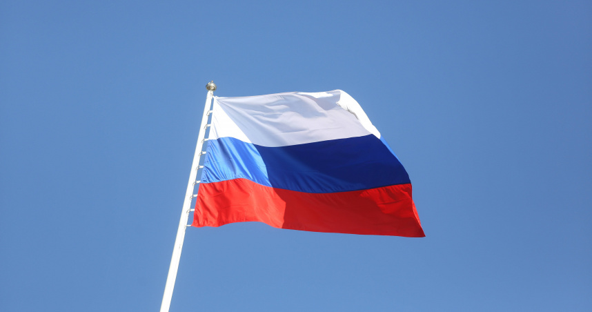 俄羅斯國旗。（圖／達志／美聯社）