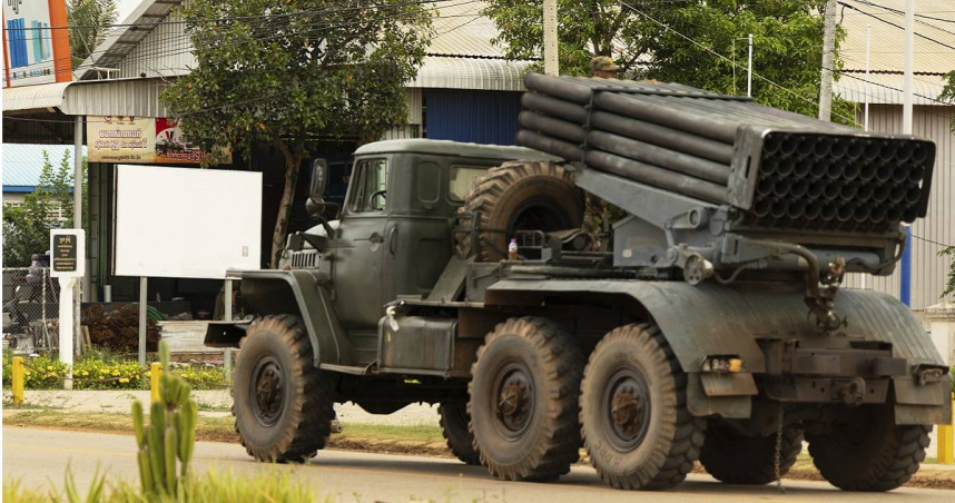 泰國指控柬埔寨違反了28日達成的停火協議。（圖／達志／美聯社）