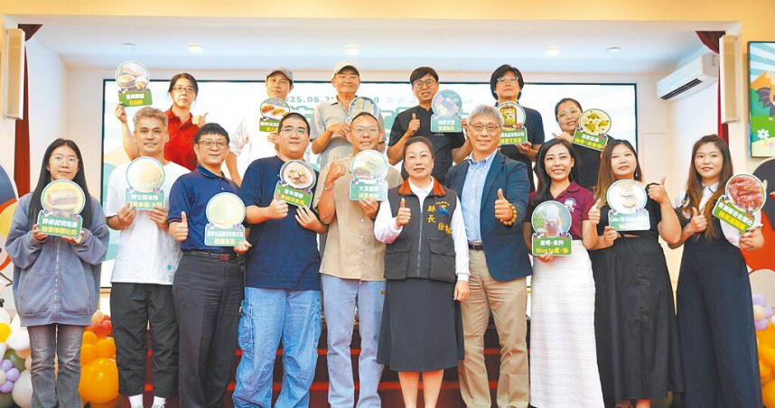 花蓮縣政府行銷在地文旦柚，今年以「文旦創新」為主題攜手15家農友、餐飲業者、伴手禮者及食品加工業者推出相關產品。（圖／中國時報羅亦晽攝）