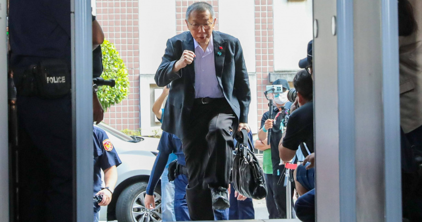 《台灣民意基金會》最新民調顯示，4成2民眾認同柯文哲所稱「京華城案是冤獄」。（圖／黃耀徵攝）