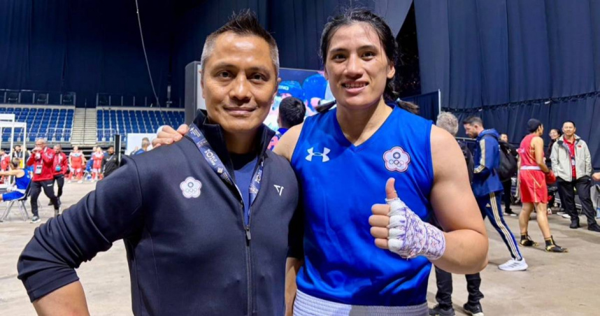 陳念琴（右）在WB世界拳擊錦標賽女子65公斤級奪銅牌。（圖／翻攝臉書／中華民國拳擊協會）