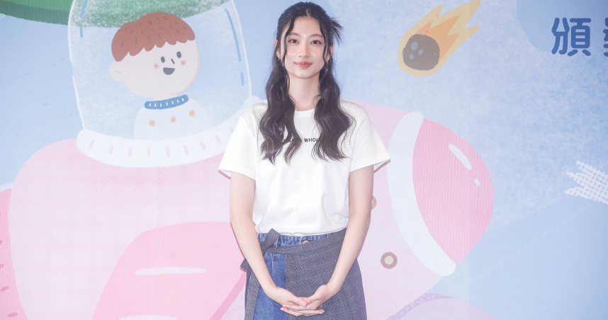 顧穎出席羅慧夫顱顏基金會舉辦的《未來的我》2026公益桌曆頒獎典禮暨義賣記者會。（圖／趙文彬攝）