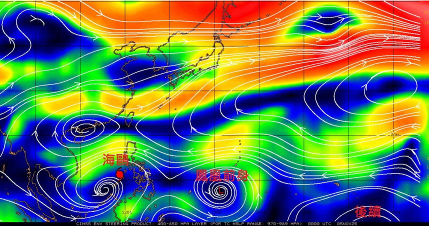 鄭明典指出，鳳凰颱風接在海鷗颱風後面並不是巧合。（圖／鄭明典臉書）