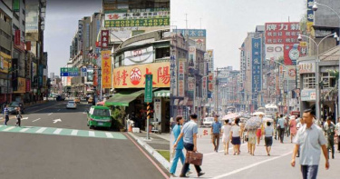 今昔對比!50年前台中火車站曝光 網友感嘆:回不去了