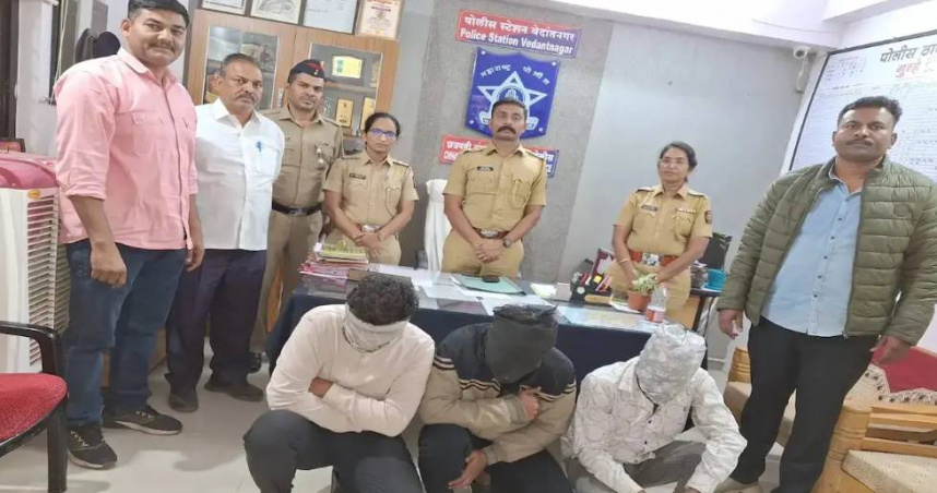 警方調閱旅館監視器畫面與住宿紀錄，迅速鎖定三名涉案男子，並於三小時內全數逮捕。（圖／翻攝自Times Now網頁）