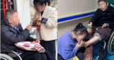 大陸河南一名女子的丈夫因一次意外變植物人，但她日復一日咬他的腳趾，竟奇蹟將他喚醒。（圖／翻攝自微博／大河報）