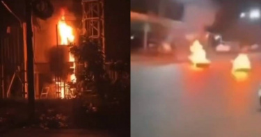泰國南部邊境地區爆發大規模連環攻擊。（圖／翻攝X）
