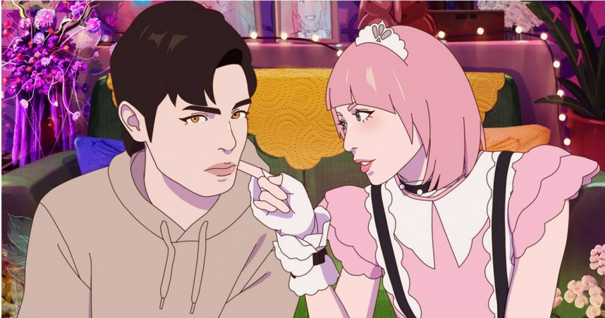 《歡迎來到朵莉之家》故事由邱以太和姚愛寗飾演的網紅情侶開啟。（圖／天水時代有限公司提供）