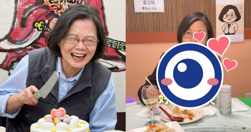 蔡英文深夜曬出美食影片。（圖／翻攝「tsai_ingwen」Threads）