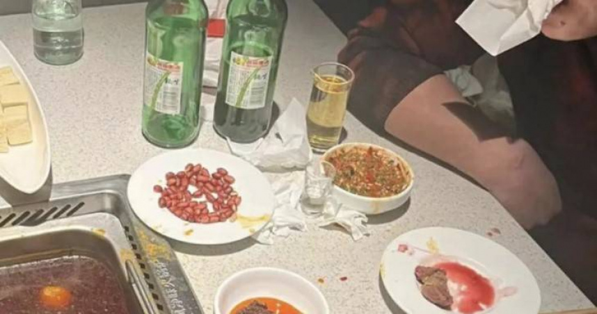 大陸北京市通州警方去年5月破獲針對海底撈火鍋店實施敲詐勒索的系列案件。（圖／翻攝自成都商報）