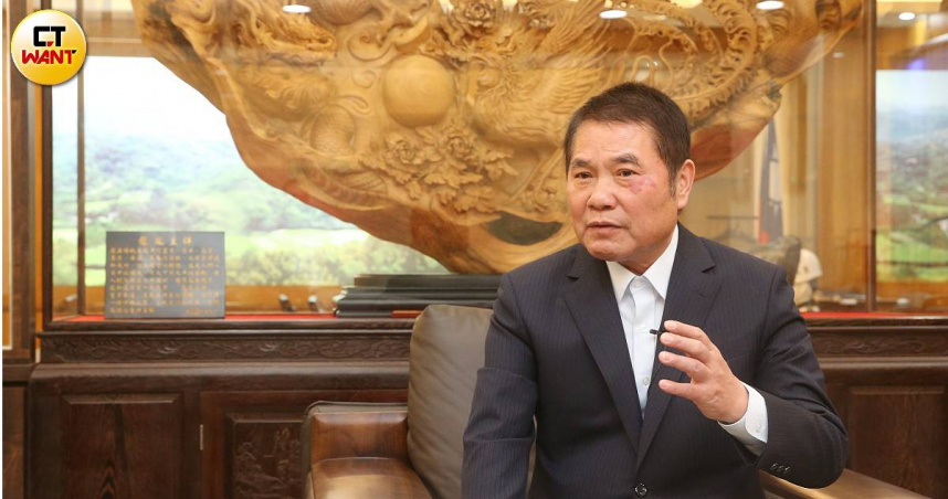 針對半數地方補助款恐無法撥付，苗栗縣長鍾東錦表達憂心。（圖／趙世勳攝）