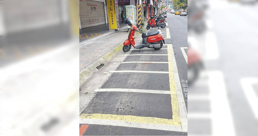 新北市交通局2024年8月起在8處捷運站、商圈周邊約4000格路邊機車停車格實施收費管理，實施半年以來，停車格周轉率最高提升超過60％。（新北市交通局提供／陳慰慈新北傳真）