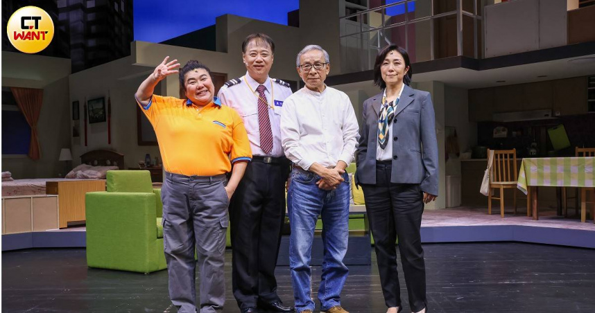 《人間條件四》隔16年重演，黃韻玲、林美秀、陳希聖回歸演出。（圖／焦正德攝）