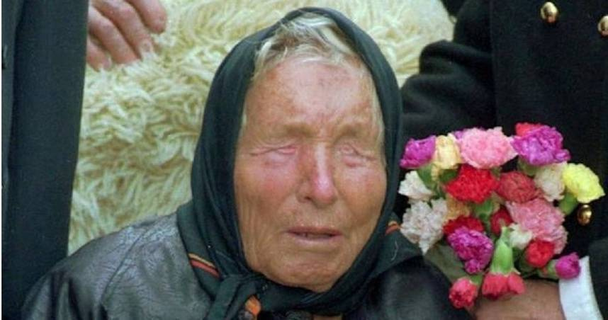 「盲眼龍婆」巴巴萬加(Baba Vanga)。(圖/翻攝自X)