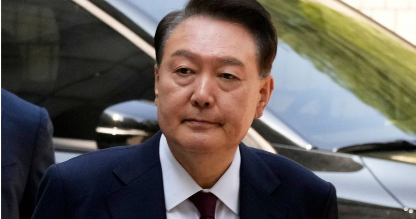 前南韓總統尹錫悅。（圖／達志／美聯社）