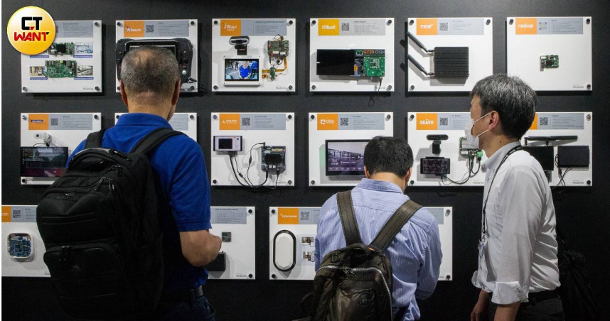 電子產品是台灣外銷重心。（圖／黃威彬攝）