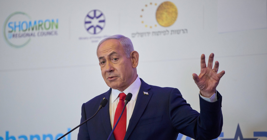 以色列總理納坦雅胡（Benjamin Netanyahu）。（圖／達志／美聯社）