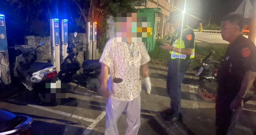 澎湖三軍總醫院急診室，昨日發生持刀砍人案。（圖／翻攝記者爆料網）