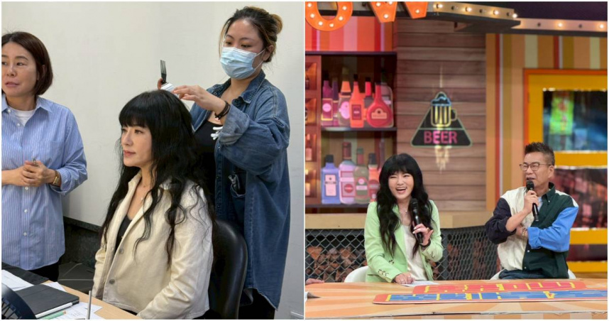 唐綺陽接下《11點熱吵店》主持工作，並與沈玉琳（右）錄了2集。（圖／翻攝自Facebook／唐綺陽占星幫）
